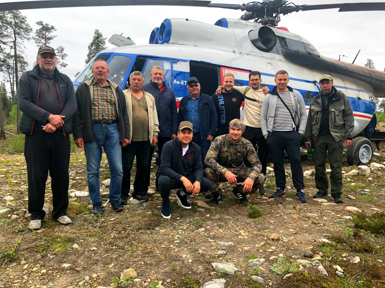 Рыбалка на сёмгу на Кольском полуострове